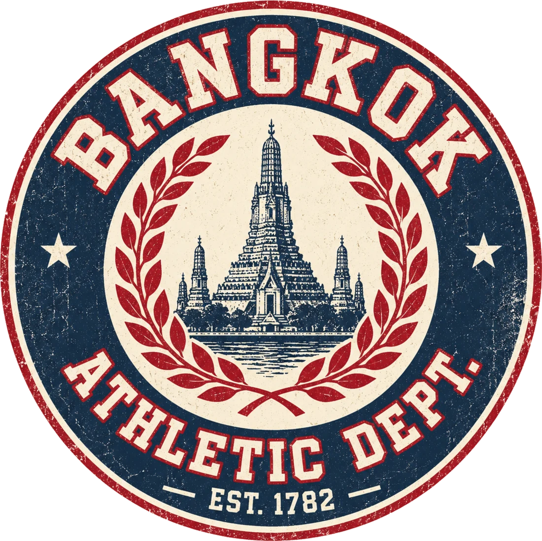 Bangkok Athletic Dept. seal